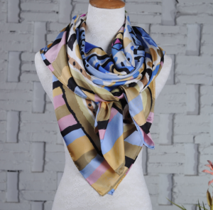 Suunnittele omat silkki Twill huivi