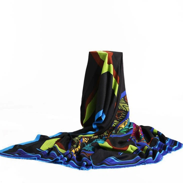 Black Modal Cashmere Scarves