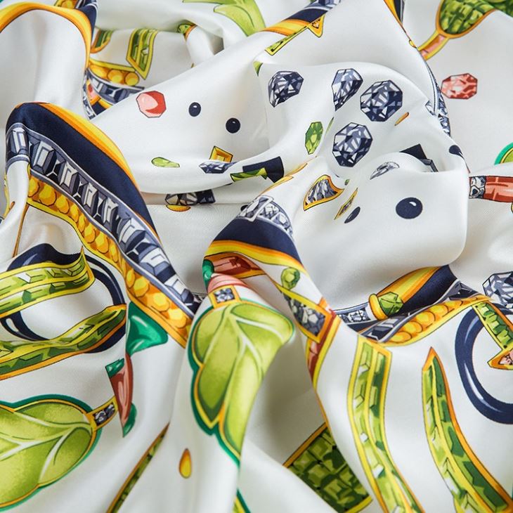 Silk Neck Scarf Women